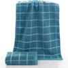 40x90cm Plaid Cotton Men And Women Washcloth Bathroom Towel Bathrobe Beach Sun Bath Sauna Large Towel Yoga Gym Sports Adult Gift