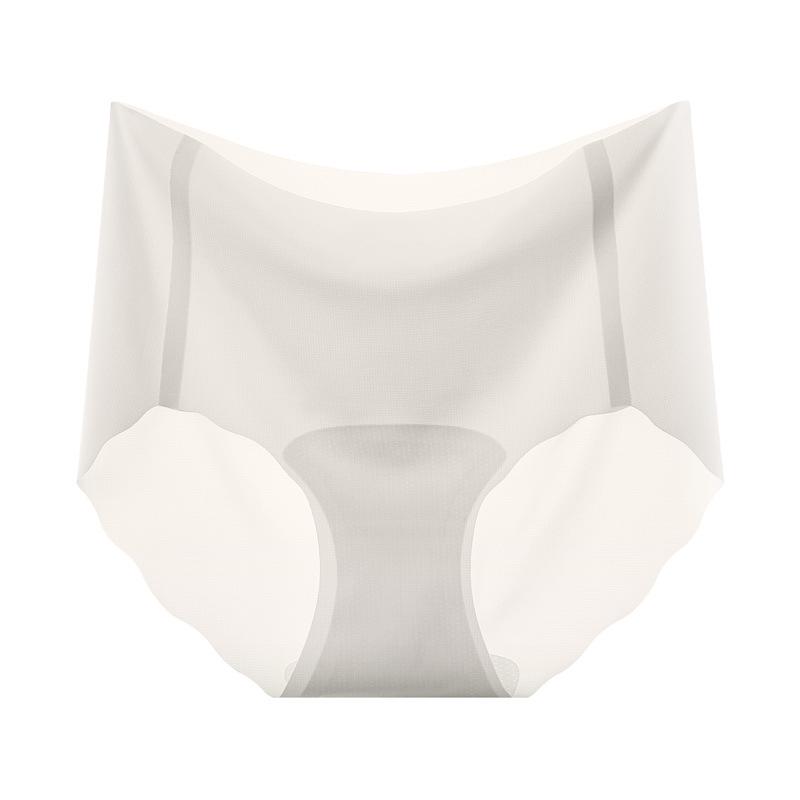 7A Mulberry Silk Women's Seamless Breathable Panties - Super Thin, Antibacterial, Travel-Friendly Triangle Design