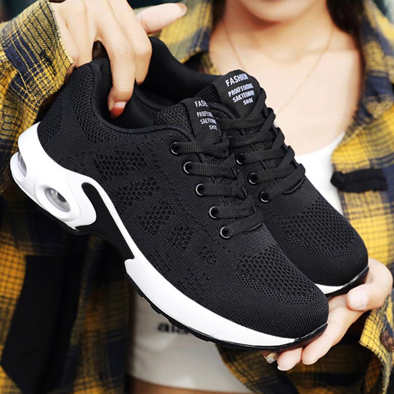 Women/Girls Leather  Soft Soled Middle Top Dance Shoes  Jazz Practice Dance Shoes Dance Sneakers