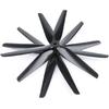 4pcs HQ Macroquad Prop 8X4X3 Tri-Blade Propeller 8 inch CW CCW Propeller Black-Glass Fiber Nylon for RC FPV Drone Quadcopter
