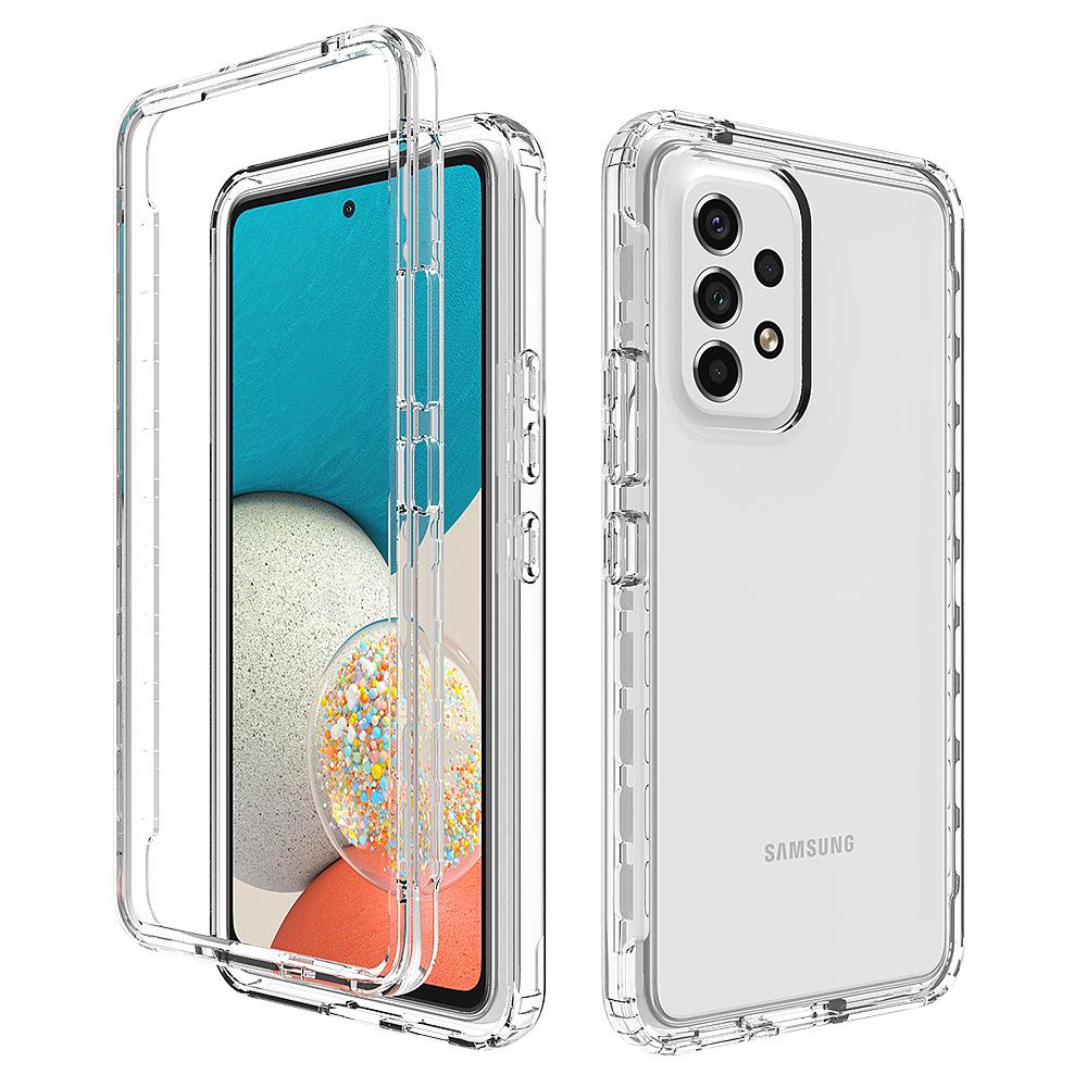 Suitable for Samsung A13 A23 A33 A53 A73 A03Core A03 A03S high-transparency gradient phone case