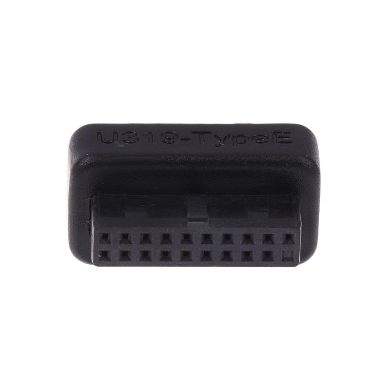 1/2/3PCS USB 3.0 19/20-Pin To Type E Adapter - USB 3.1 Type C Front Panel Header Converter For Motherboard