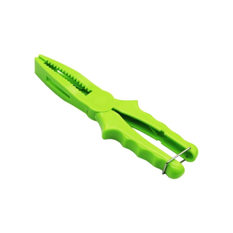 Sturdy ABS Fishing Pliers Featuring One Clicking Locking Mechanism for Easy Fish Capture Without Damage to Fish Body