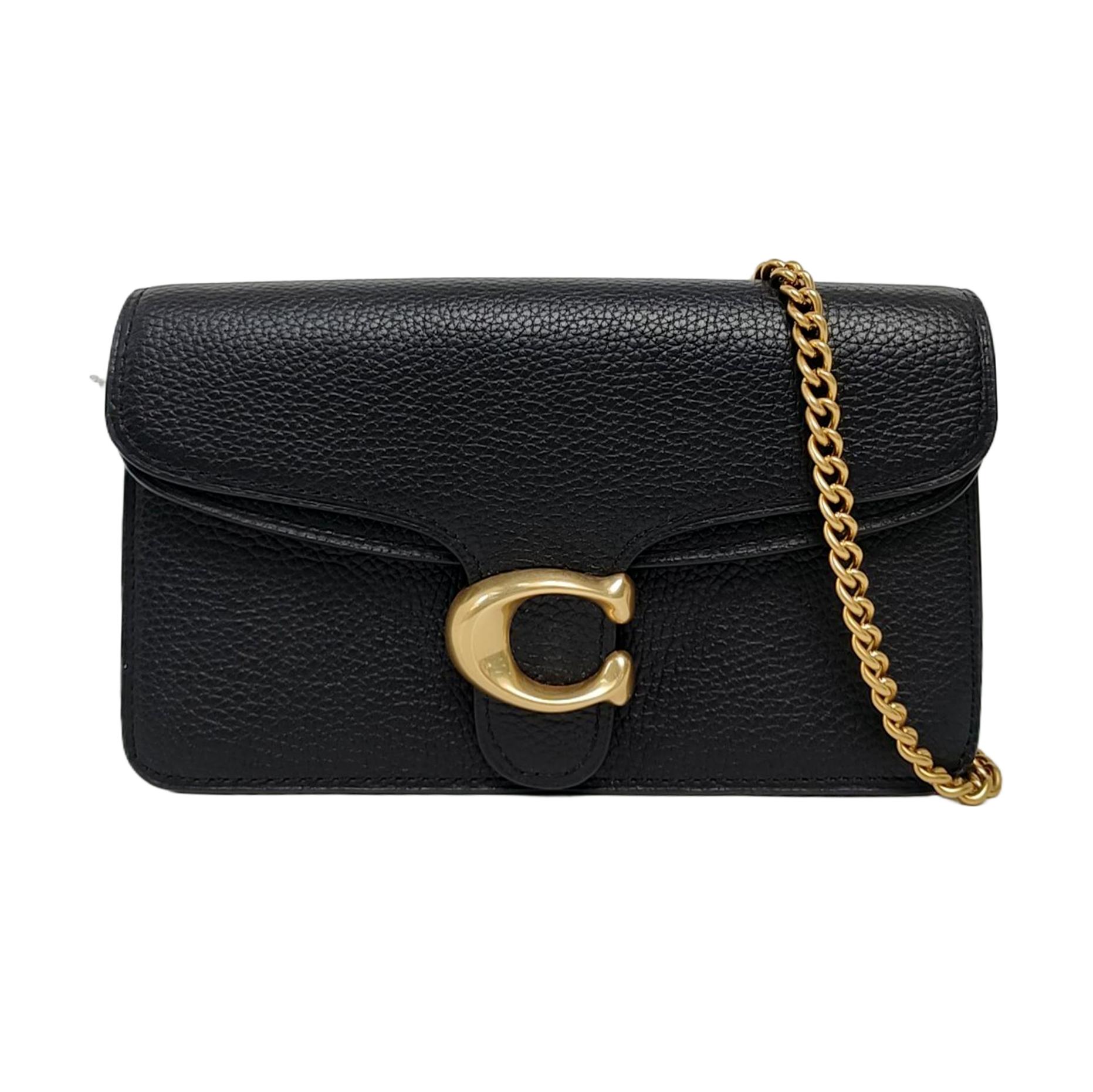[Pre-Owned] Tabby Black Leather Crossbody Bag - Excellent #11CZURX ONE SIZE