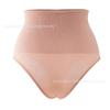 High Waist Wave Texture Seamless Knit Tummy Control Hip Lifting Slim Women Shape Briefs