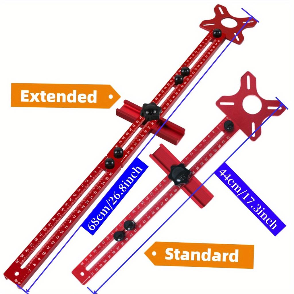 Versatile 3-in-1 Aluminum Woodworking Cutter Fixture - Extended Range of 3.54 To 24 Milling Diameters, Precision Cutting and Groove Milling Tools