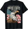T-shirt Patriotique 250e Anniversaire USA Drapeau US 4 Juillet