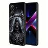 Death Grim Reaper Skull Scythe Soft Phone Case for Xiaomi Poco X5 X6 X7 X8 Pro Max X3 F7 F8 Ultra M8 M7 M6 M5 Redmi 15 15C 14C 1