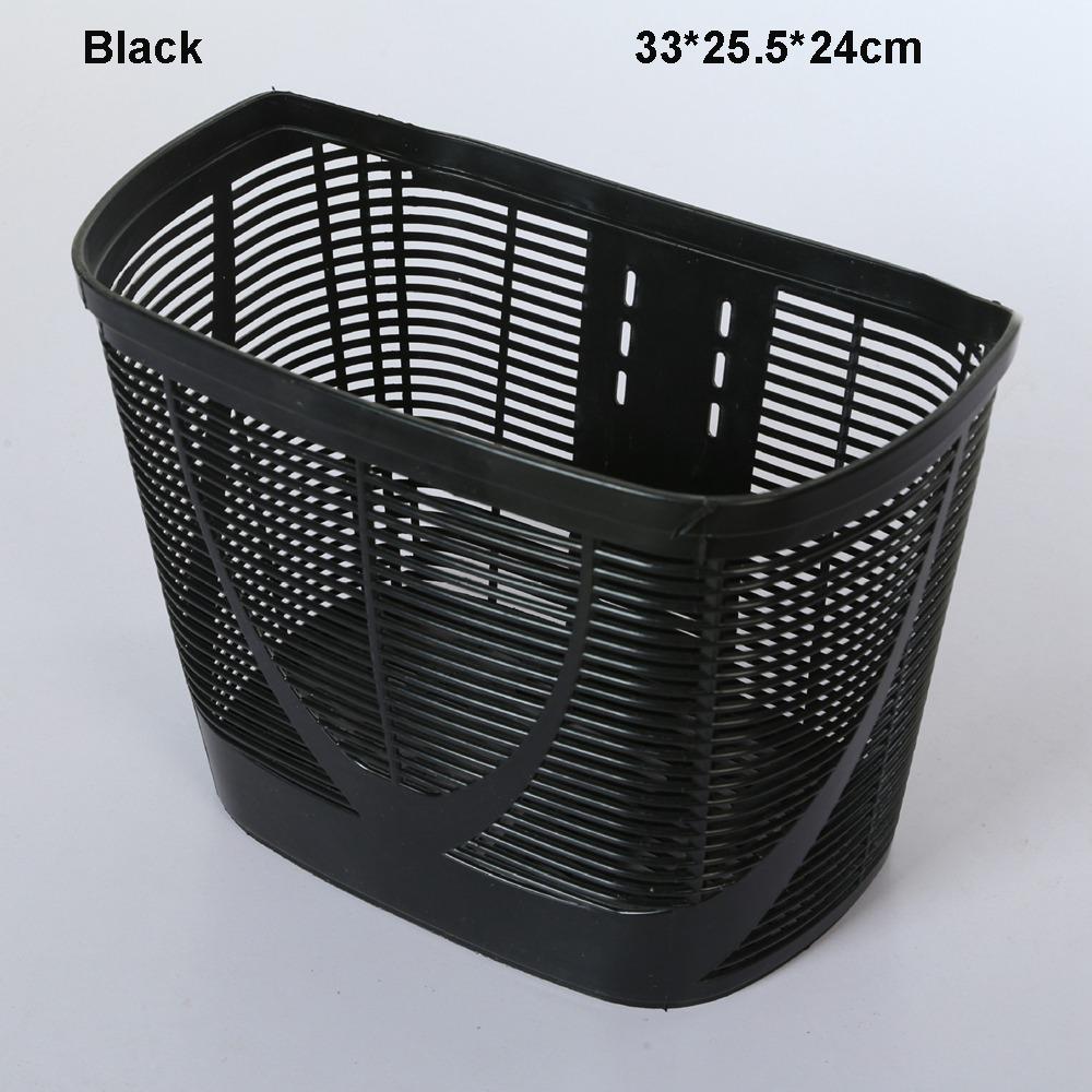 Coș Gol pentru Bicicletă Copii, Plastic, Coș Față pentru Elevi, Accesorii Ciclism Spate