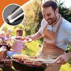 304 Edelstahl Grill BBQ Zange Kochutensilien Mehrzweck Grillzange Lebensmittel Brot Clip für BBQ Backen Küchenhelfer