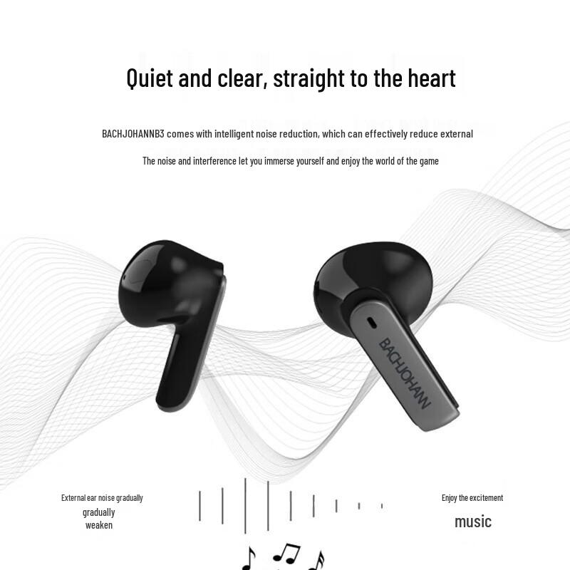 Bach John Mecha-Style Wireless Bluetooth Earbuds