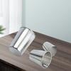 4Pcs Outdoor Travel Stainless Steel Cups Mini Glasses for Whisky Wine with Case Portable Drinkware 30ml/70ml/170ml 2025