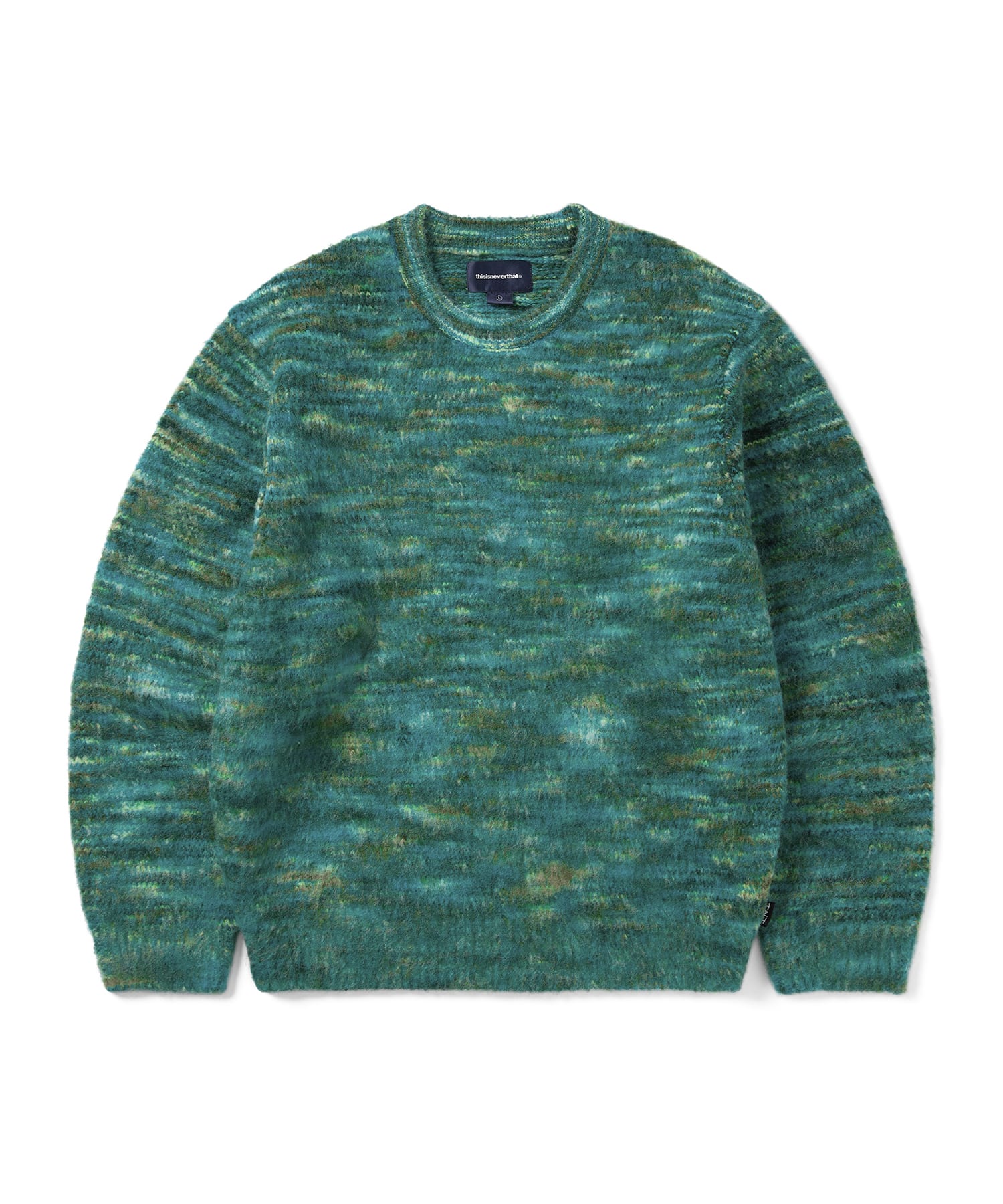 This Is Never That Static Knit Sweater Green S