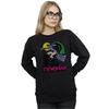 DC Comics Womens/Ladies Catwoman Crackle Logo Sweatshirt