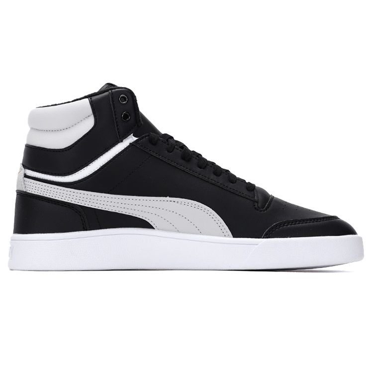 Puma Pantofi sport unisex Shuffle Mid WTR, negru, alb, auriu, gri-violet 385551-02