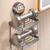 1PC No Drill Suction Cup Soap Dish Wall Mount Bathroom Storage Box with Drain Holder Organizer Rack Soap Dish Holder Soap Holder