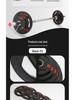 Colored PU Barbell Plates with Rubber Coating and Hand Grips for Weightlifting and Competition