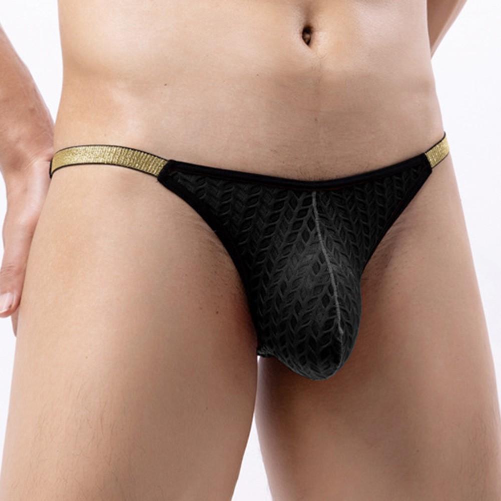 Niedrige Taille Herren Unterwäsche Höschen Regelmäßige weiche Tasche