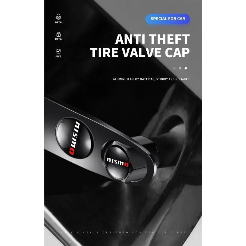 Car Logo Wheel Tire Valve Caps With Wrench Keychain For Nissan Qashqai J10 J11 Juke Micra X Trail Leaf Murano Pulsar Teana 350Z
