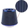 Car Modified 76MM Universal High Flow Mushroom Head Air Filter Air Intake Kit For Automotive Parts Cold Air Intake Air Filter