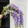 Hanging Wisteria Decorative Flowers 110cm Fake Flower New Artificial Flower Decoration  Home