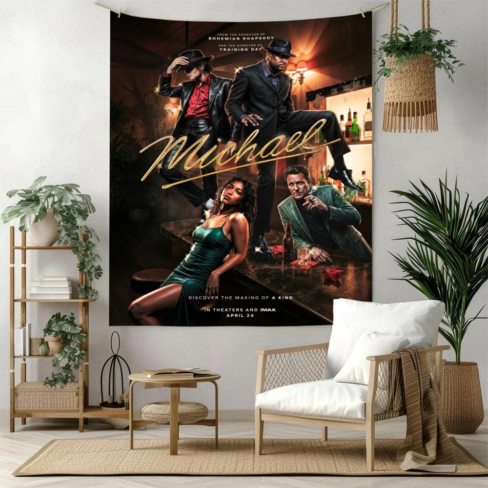Michael Jackson Tapestry Wall Hanging Customize Wall Tapestry Home Decor Room Decor Backdrop Wall Art Room Decor