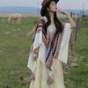 Bohemian Knit Tassel Shawl Cloak