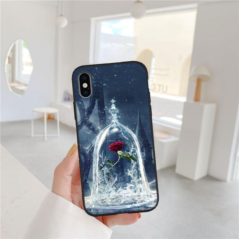CJ18 Beauty and the Beast Soft Shell Phone Case for Samsung Galaxy S20 S21 S22 Ultra FE + Plus A21S A22 A24 A25 A26 A30 A30S A31