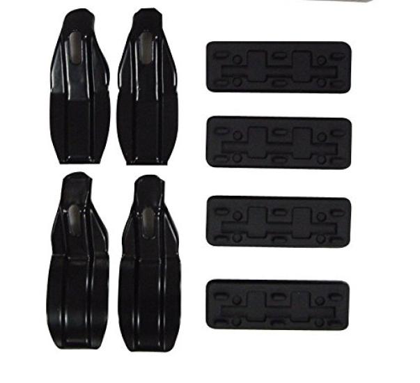 Střešní nosič Terzo pro Mitsubishi ek Wagon a ek Sport H82W (od PIAA) Nosič/Základní držák, 4, Černý, (EH355)