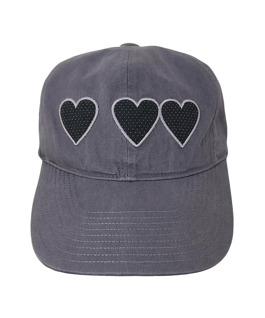 THE COLDEST MOMENT Tcm Heart Cap (Charcoal)