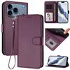 Einfarbiges Portemonnaie Leder Flip Case Für iPhone 12 13 14 15 16 17 Pro Max 17 Air 16E 16 15 14 Plus 12 13 Mini Handyhülle Funda