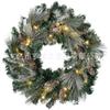Christmas Wreath Door Hanging Decor Home Mall Window Party Festive Simulation Ornament