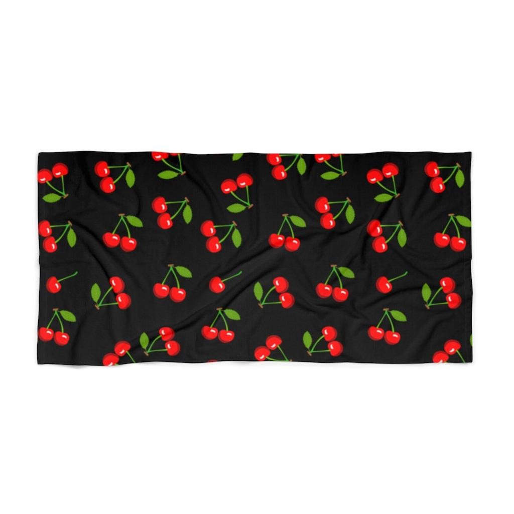 Strawberry Floral Beach Towel Microfiber Quick Dry Sand Lightweight Oversized Absorbent Towels for Beach Vacation Mat Swimming