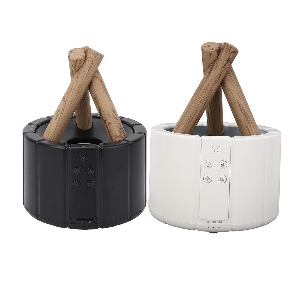 מפיץ ריח מדורה 250 מ"ל מפיץ ריח להבת מדורה חדשני מכשיר אדים מדמה מדורה לבית