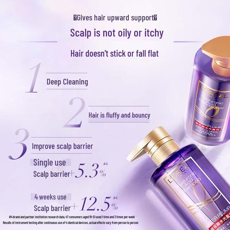 L'Oréal Hyaluronic Acid Conditioner (3 x 100ml)