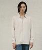 FILLCHIC Pleated Shirt (Greige)