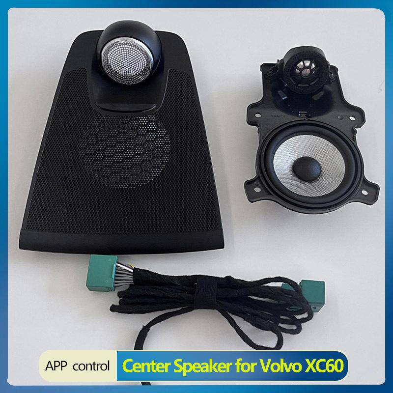 Car Original Style Accessaries Center Speaker for Volvo XC60 Front Dashboard Instrument Speaker Audio Midrange Tweete Cover
