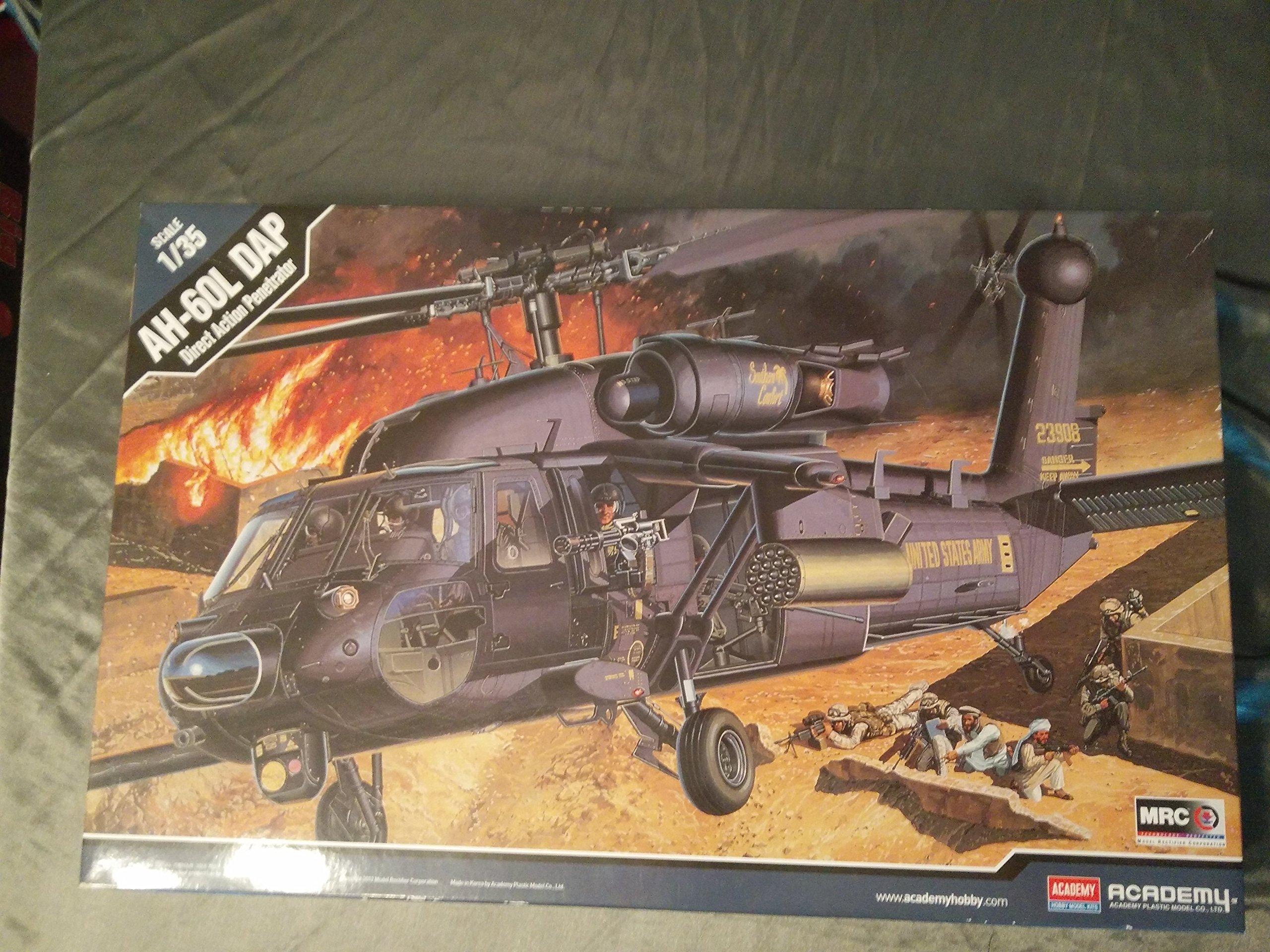 

Пластиковая модель Academy DAP Black Hawk AM12115 1/35 AH-60L коричневый