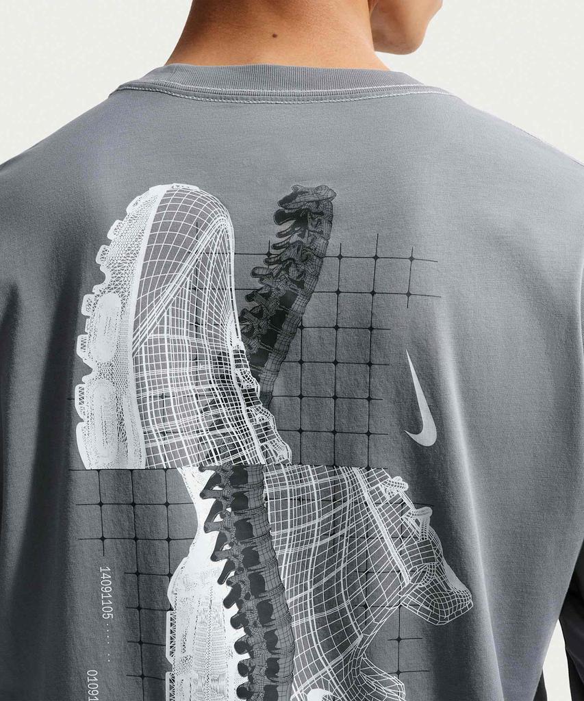 NIKE City Pack Long Sleeve T-Shirt M - Cool Grey:Grey Fog:Grey Fog / Iq3770-065