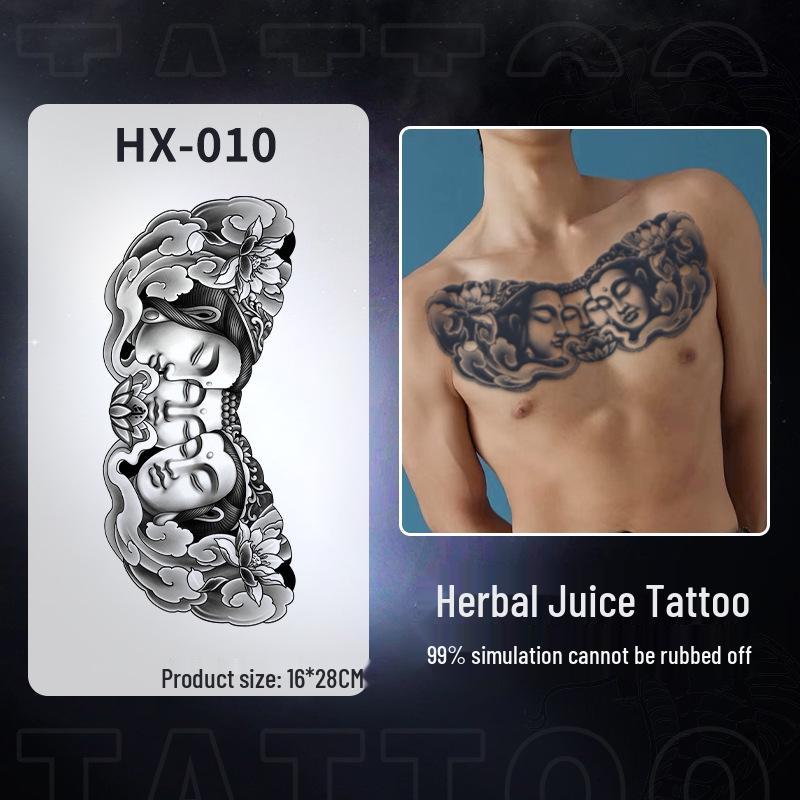 Waterproof Realistic Wing Tattoo Corsage for Men – Long-Lasting & Non-Reflective