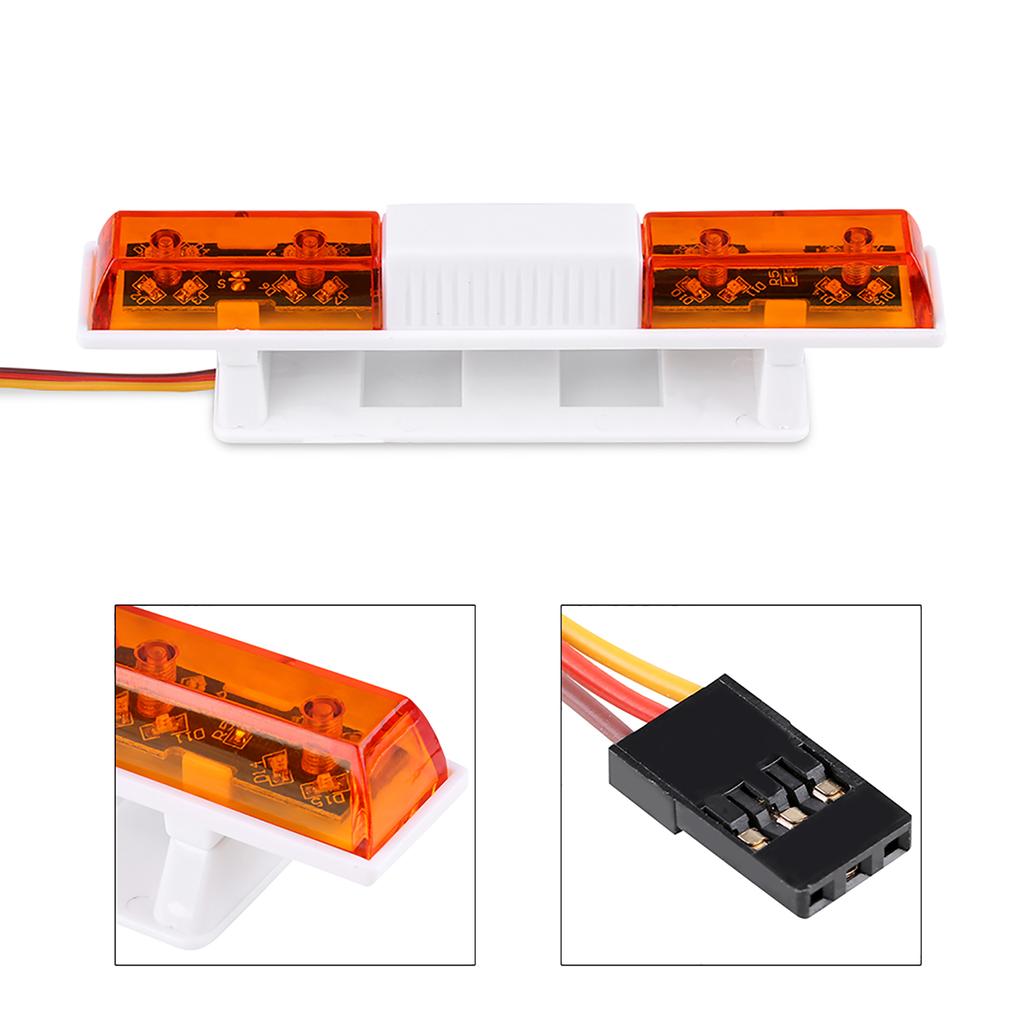 Remote Control Car LED Flashing Lights for RC Model Car Vehicle RC Part Accessory