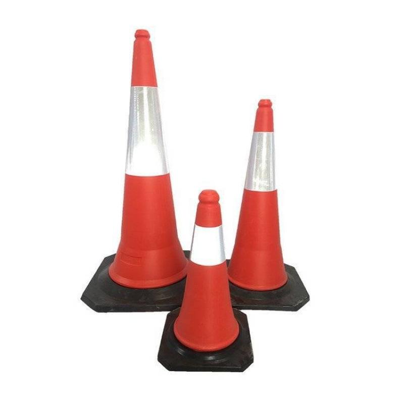 75cm Reflective Traffic Cone for Road Emergencies and Highway Intersections