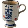 Domestic Handmade Little Rich Woman Hand-Painted Goblet Chinese Coarse Pottery Export Birthday Gift Girl
