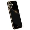 XINLI For iPhone 16 Case TPU Phone Cover with Electroplating Frame