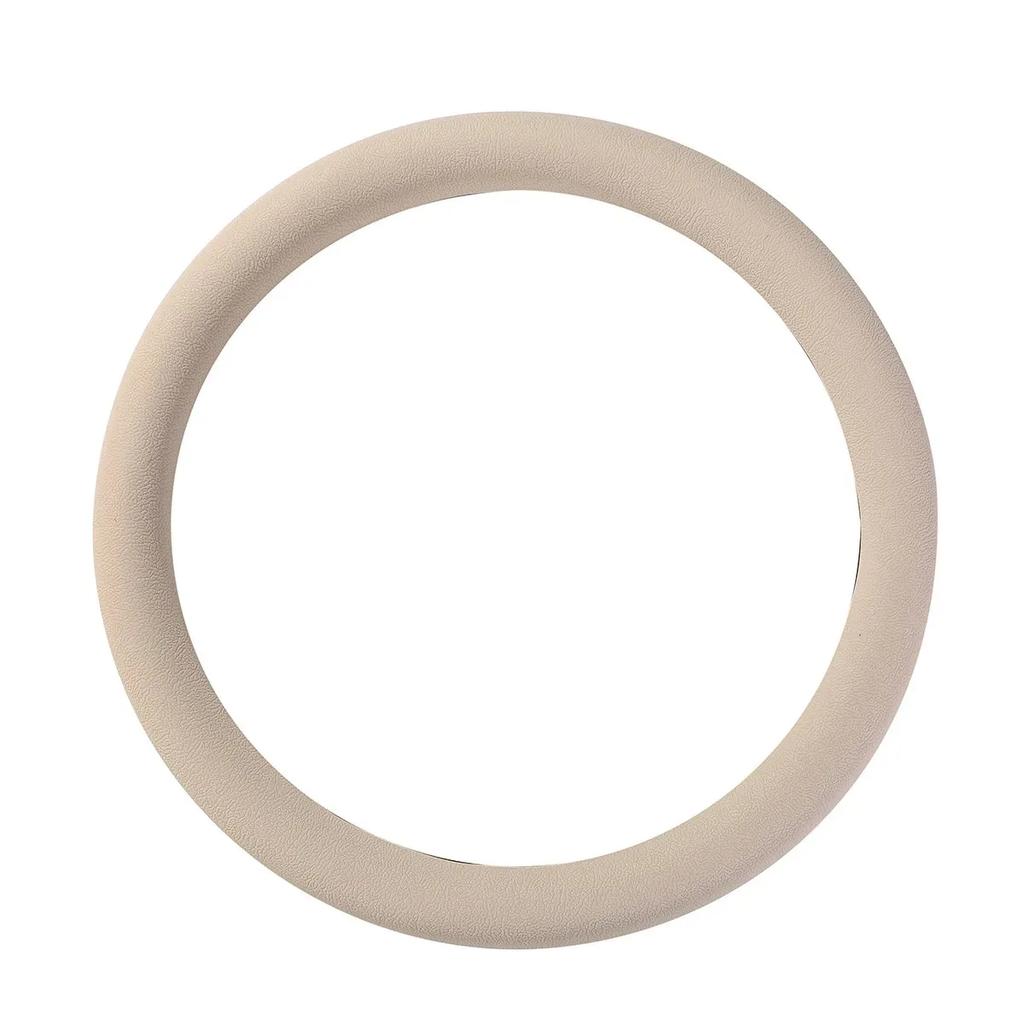 Universal Car Steering Wheel Cover Silicone Elastic Car Grip Handle Cover Anti-Slip All Seasons Soft Multi-Color Car Decoration