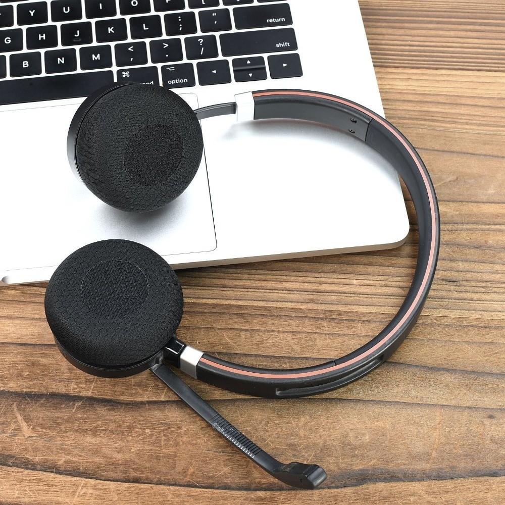 1 pair Replacement Earphone Cushions for Jabra evolve 20 20se 30 30II 40 65 65+ Noise Cancelling