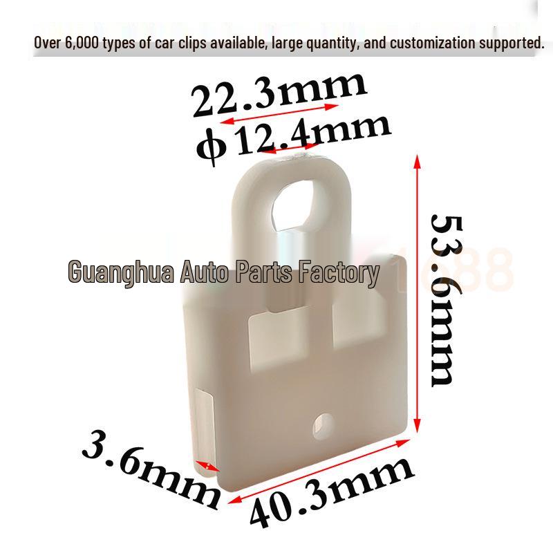 Large Glass Holder Clip for Toyota Corolla/Vios/Reiz Plastic Window Regulator