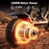 iScooter GX3 Pro Electric Scooter1200W 15.6Ah 11'' Off-Road Tires 25KM/H Max Speed 45KM+ Range Adult Electric Scooters