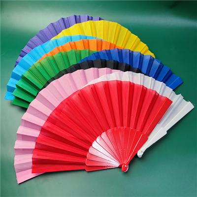 Fabric Fan Chic Delicate Washable Folding Fabric Fan Fashion Fabric Handheld Folding Fan Folding Fabric Fan for Daily Use