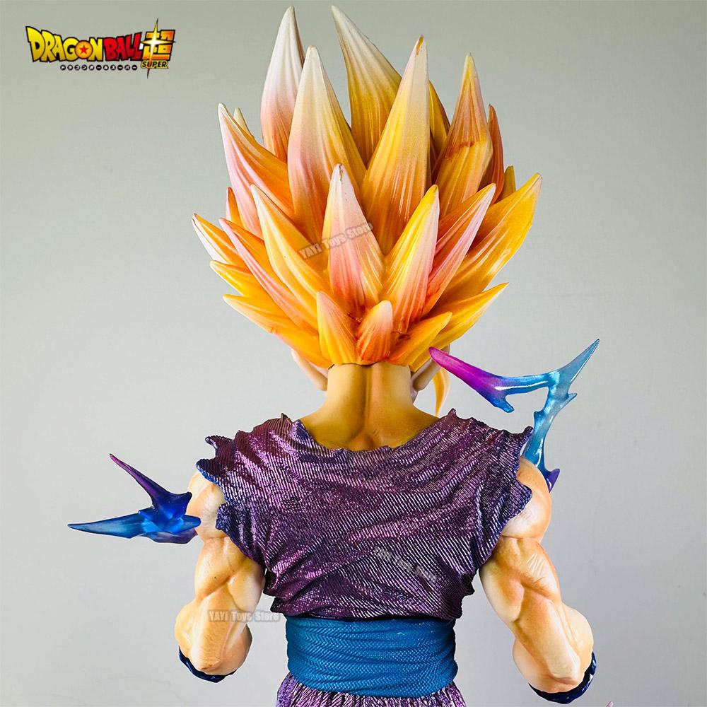 25cm Dragon Ball Z Anime Figure Son Gohan Action Figurine Super Saiyan 2 Cell Game Children Toys Son Goku  Gift